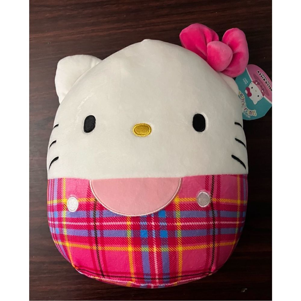 Hello Kitty 6.5” Flannel HTF Original Squishmallows Plush